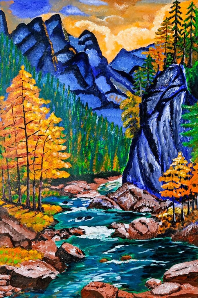 Golden Cascade Valley